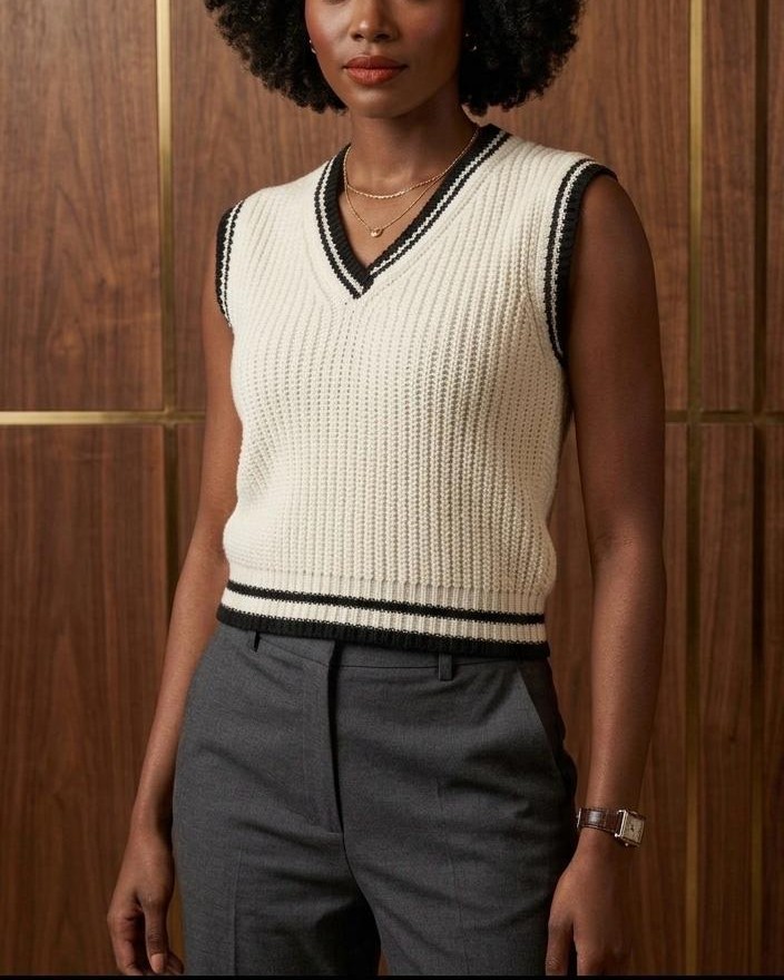 Textured Crewneck